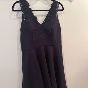 Ted Baker Talia Navy Dress